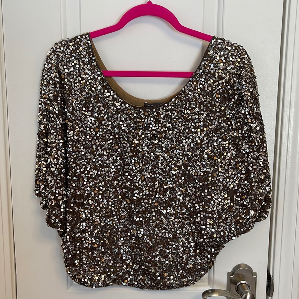 Vince Sequined Top